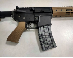 迷彩水轉印彈匣