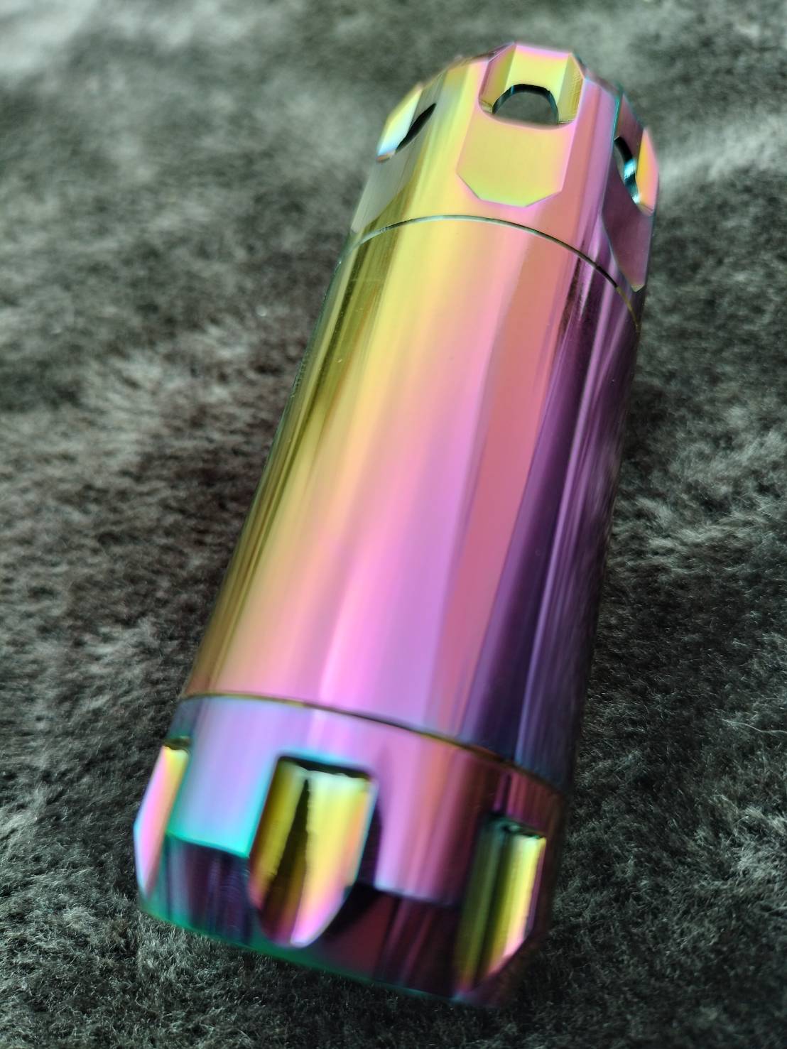 電着カラーチタンサバイバルゲームパーツ