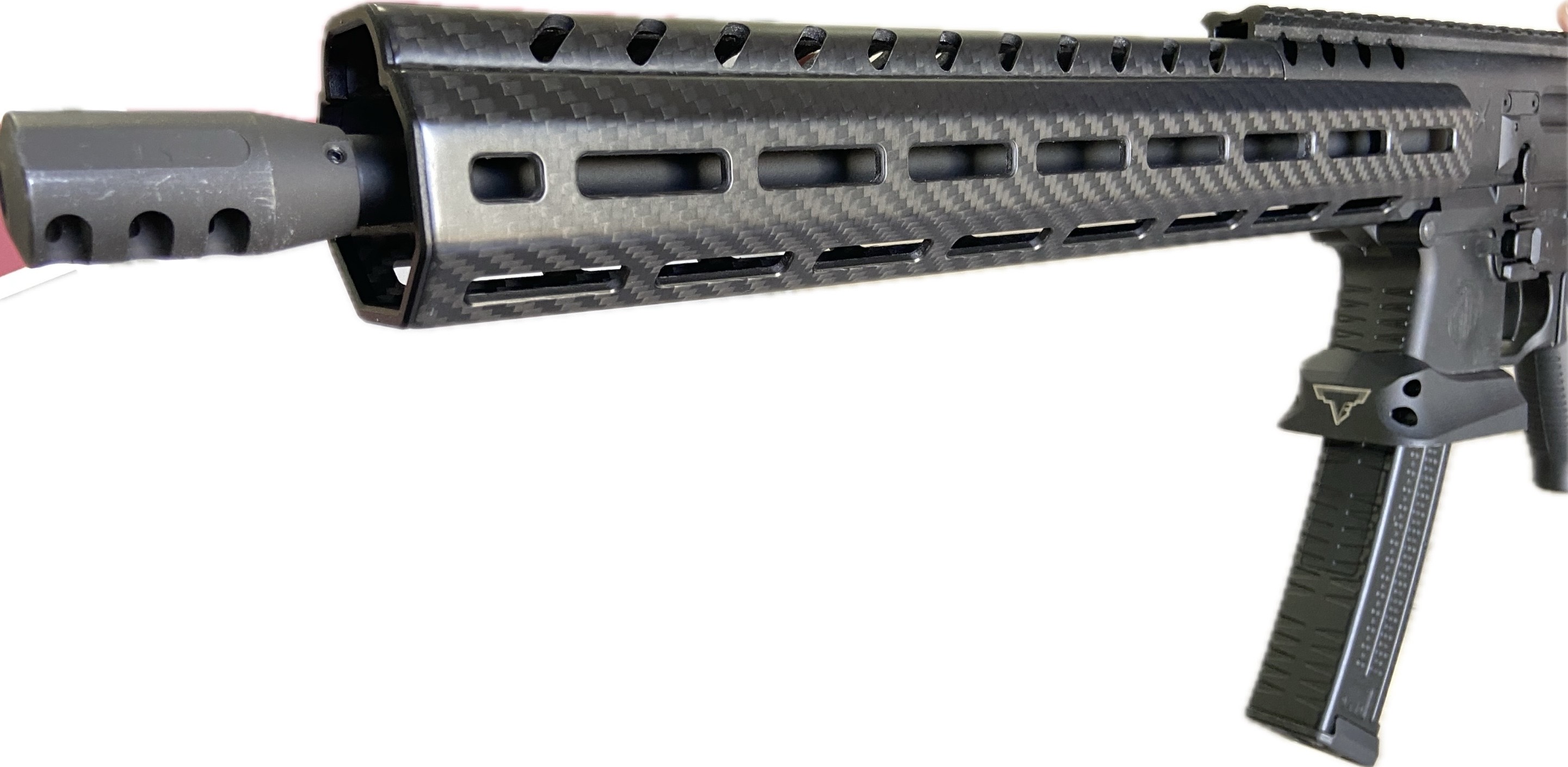 TOP-HOW MPX Real Carbon Fiber Handguard - 14 inch